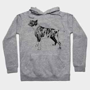 boxer dog Hoodie